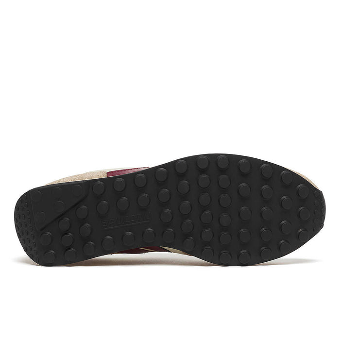 Saucony - Trainer 80 Original Trainers in Beige/Burgundy - Nigel Clare