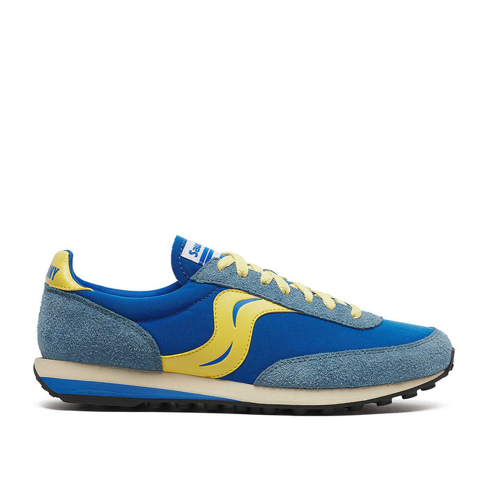 Saucony - Trainer 80 Original Trainers in Blue/Mustard - Nigel Clare