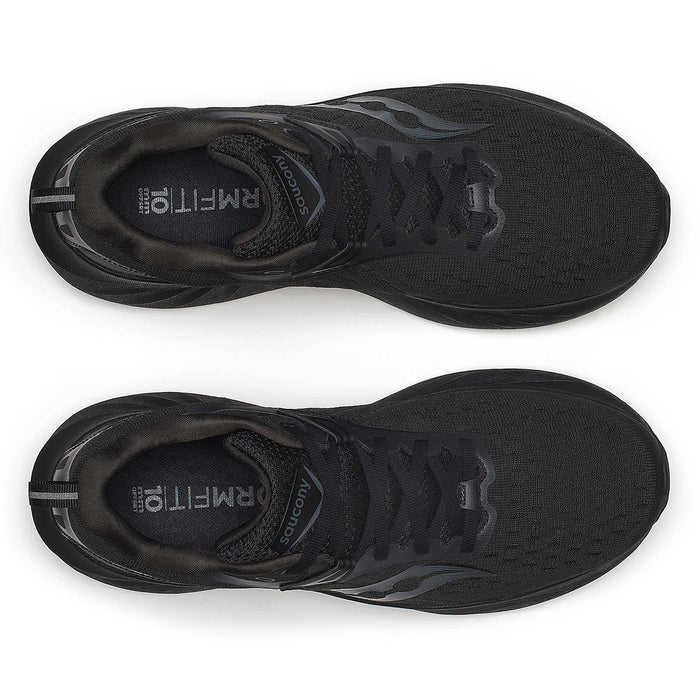 Saucony - Triumph 22 Trainers in Triple Black - Nigel Clare