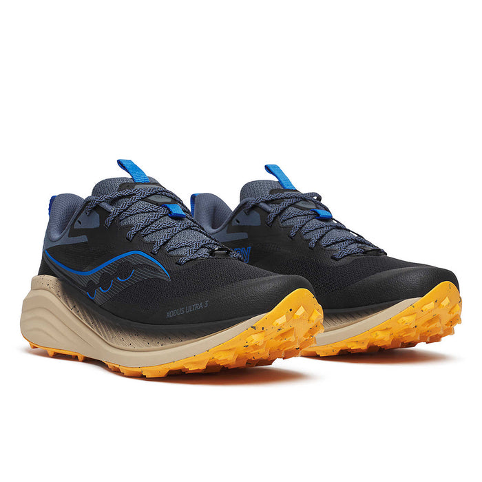 Saucony - Xodus Ultra 3 Trainers in Black/Dusk - Nigel Clare