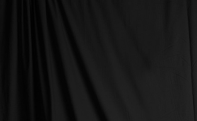 Savage Black Solid Colored Muslin Backdrop