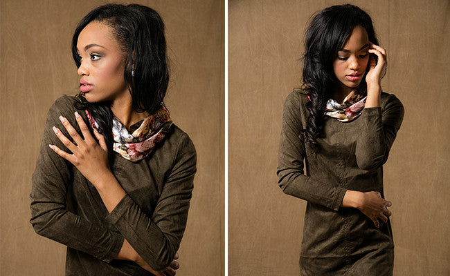 Savage Brown Washed Muslin Backdrop
