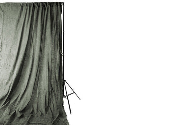 Savage Forest Green Washed Muslin Backdrop