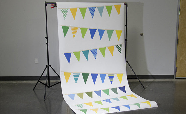 Savage Party Banners Printed Background Paper
