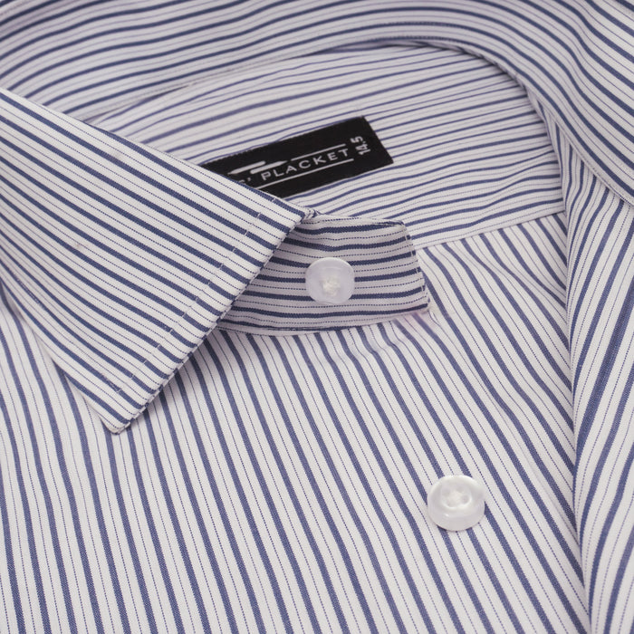 SAVILE NAVY PINSTRIPES