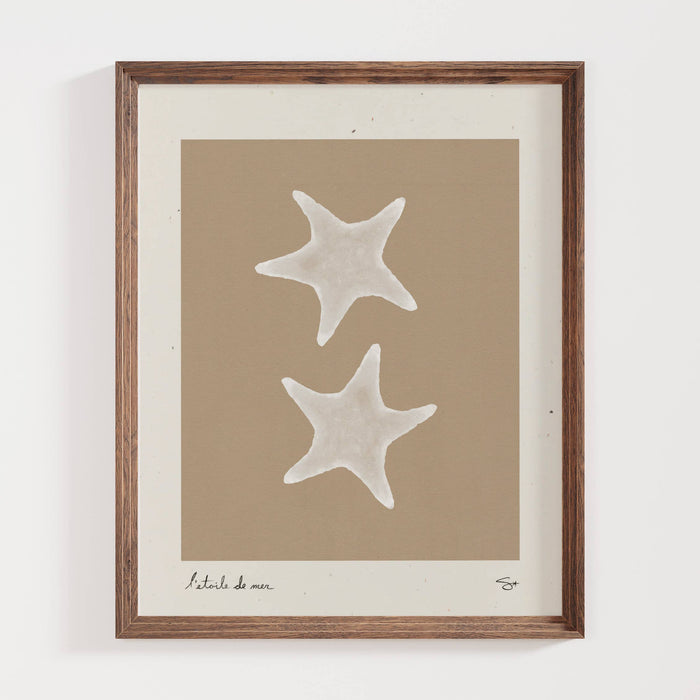 Sea Star 2 | Seashell Art Print