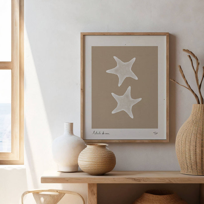 Sea Star 2 | Seashell Art Print
