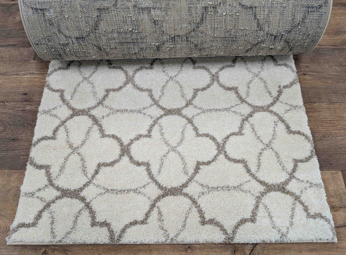 Rug Depot Home Runner Remnant Shag Hall Runner 29in x 14.2 Finished Ends