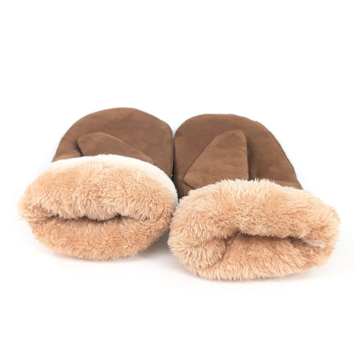 Sheepskin Mittens - Tan