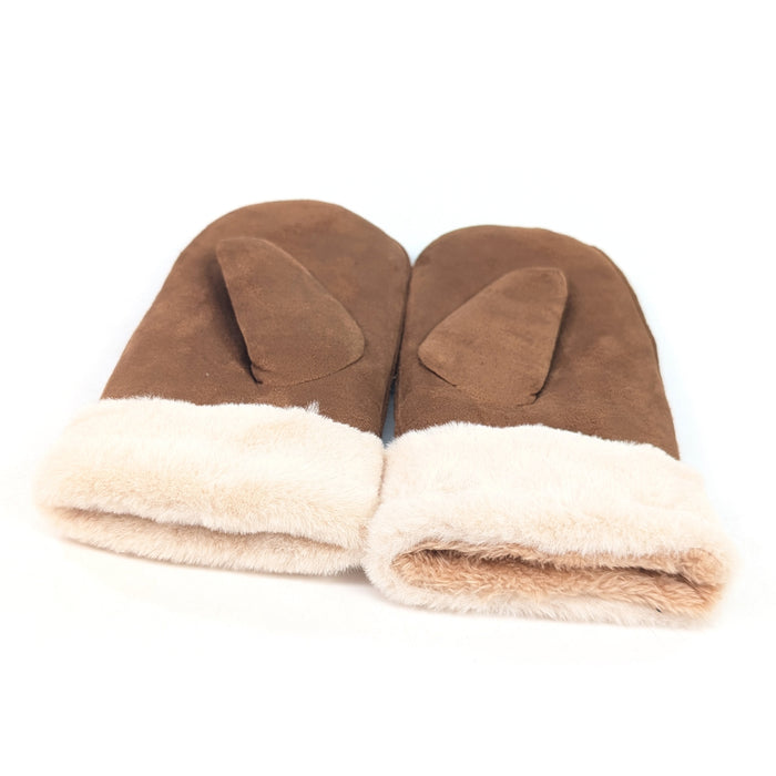 Sheepskin Mittens - Tan