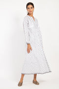 Shirine Cotton Tiny Florals Black & White Dress