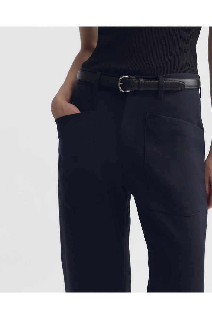 Shon Wool Pant - Midnight