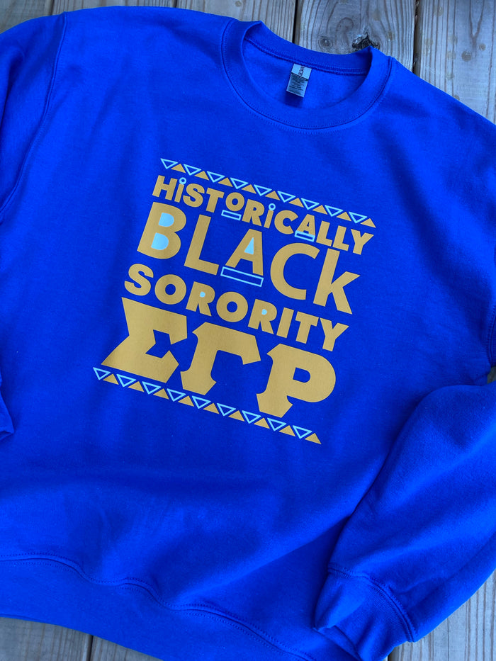 Sigma Gamma Rho - HBCU Sorority Sweatshirt