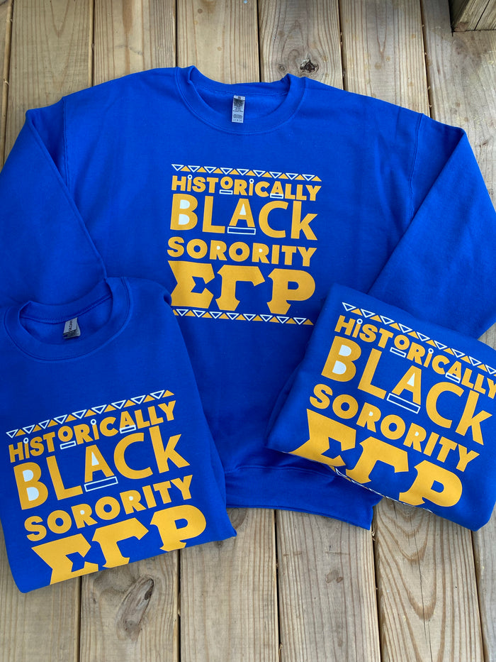 Sigma Gamma Rho - HBCU Sorority Sweatshirt