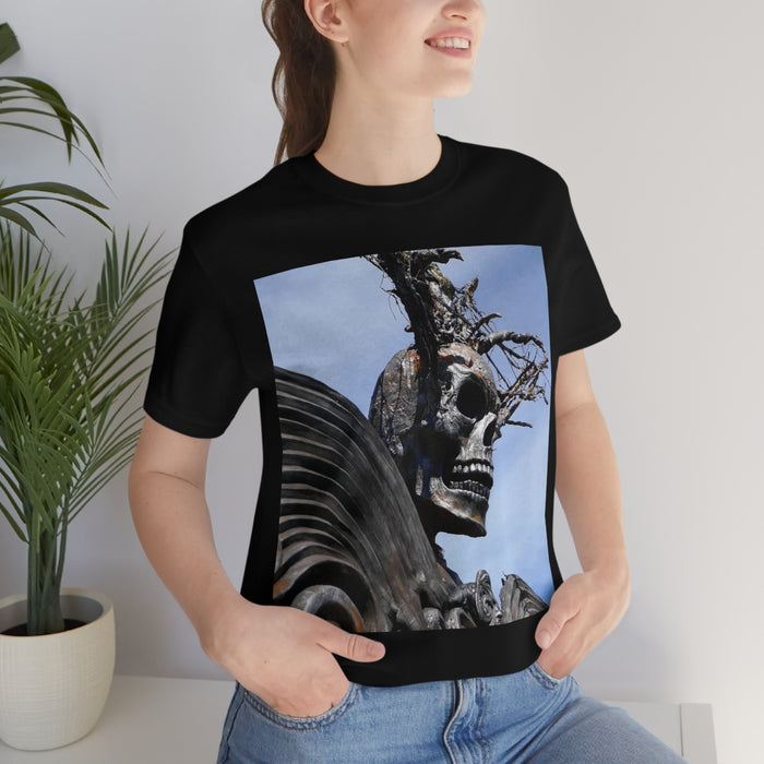 Skull Warrior - Unisex Jersey Short Sleeve T-Shirt - Fry1Productions