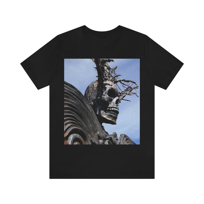 Skull Warrior - Unisex Jersey Short Sleeve T-Shirt - Fry1Productions