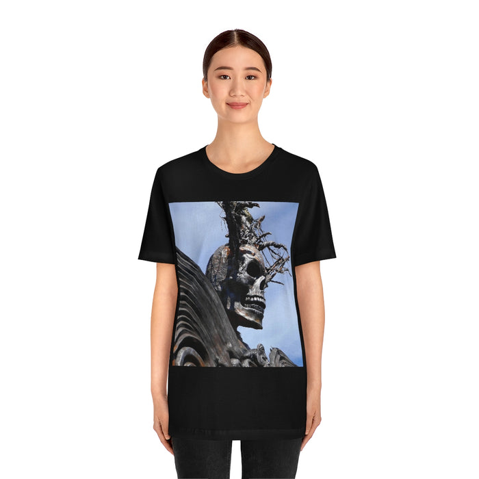 Skull Warrior - Unisex Jersey Short Sleeve T-Shirt - Fry1Productions