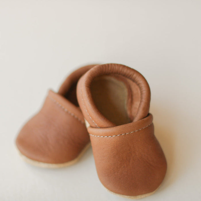 Slip-on Moccasins - Brown
