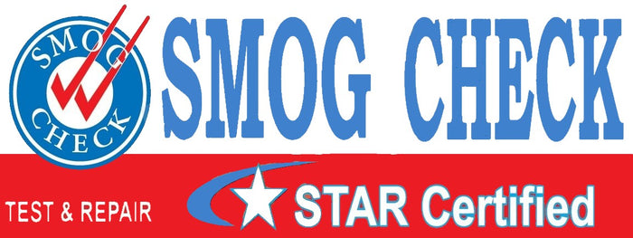 Smog Check | Star Certified | Test & Repair | Vinyl Banner