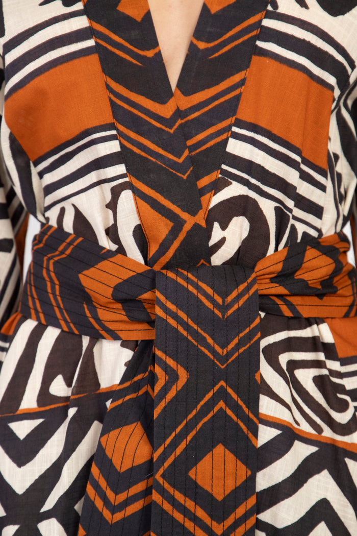Sofia Cotton Tribal Dress