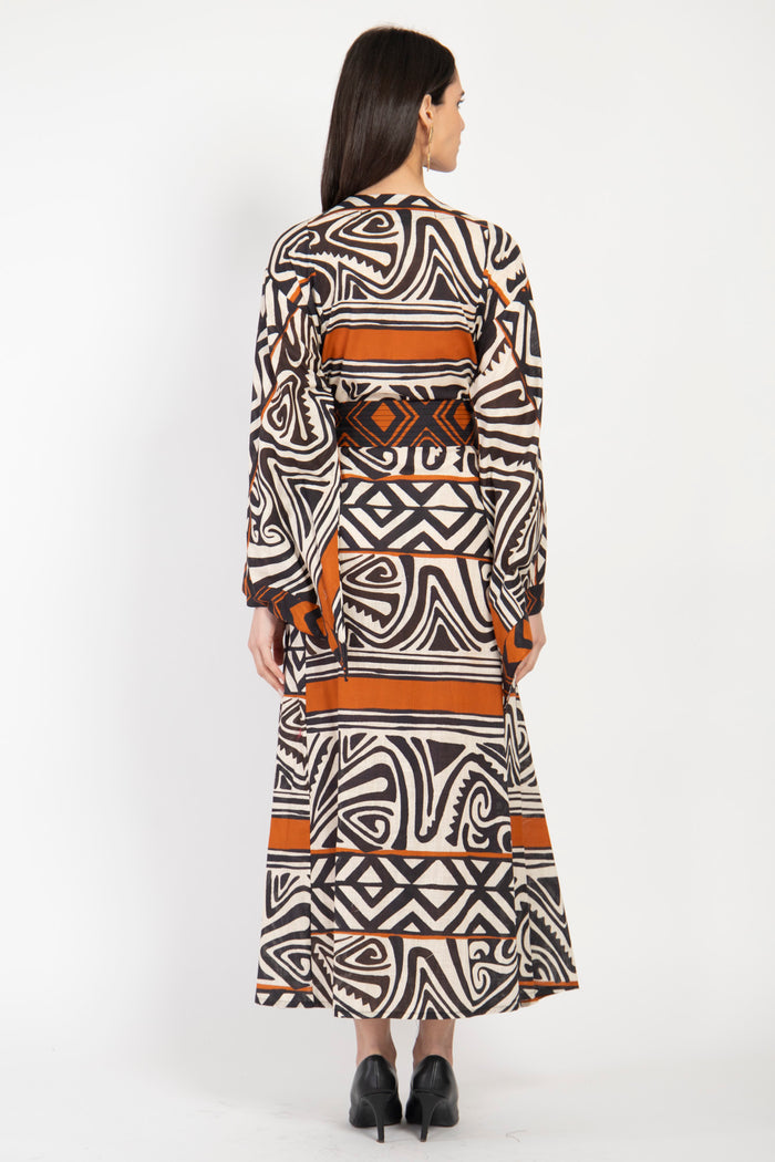 Sofia Cotton Tribal Dress