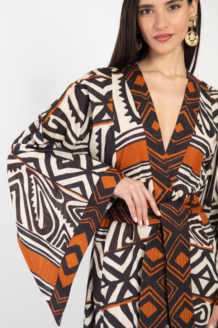 Sofia Cotton Tribal Dress