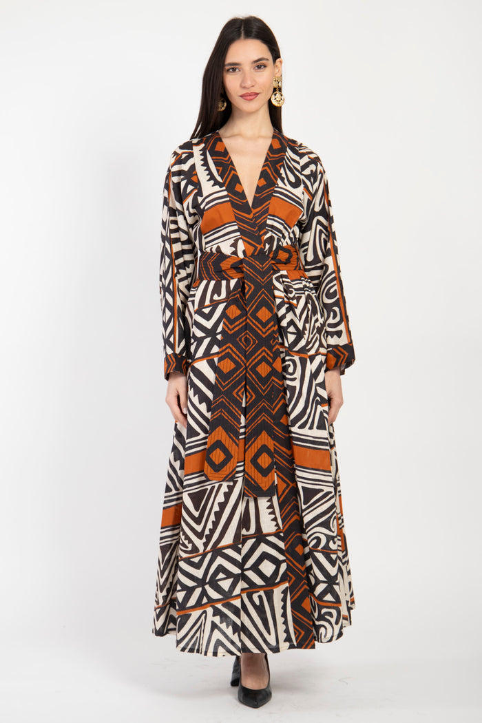 Sofia Cotton Tribal Dress