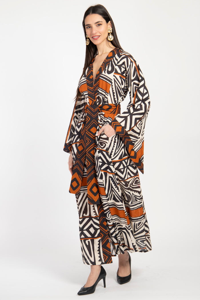 Sofia Cotton Tribal Dress