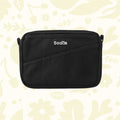 Soolla® Studio Artist Stationery Pouch Blackout—sleek black organizer case for art supplies, pens, pencils, and tools.