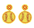 Sophia Collection Beaded Dangle Drop Earrings