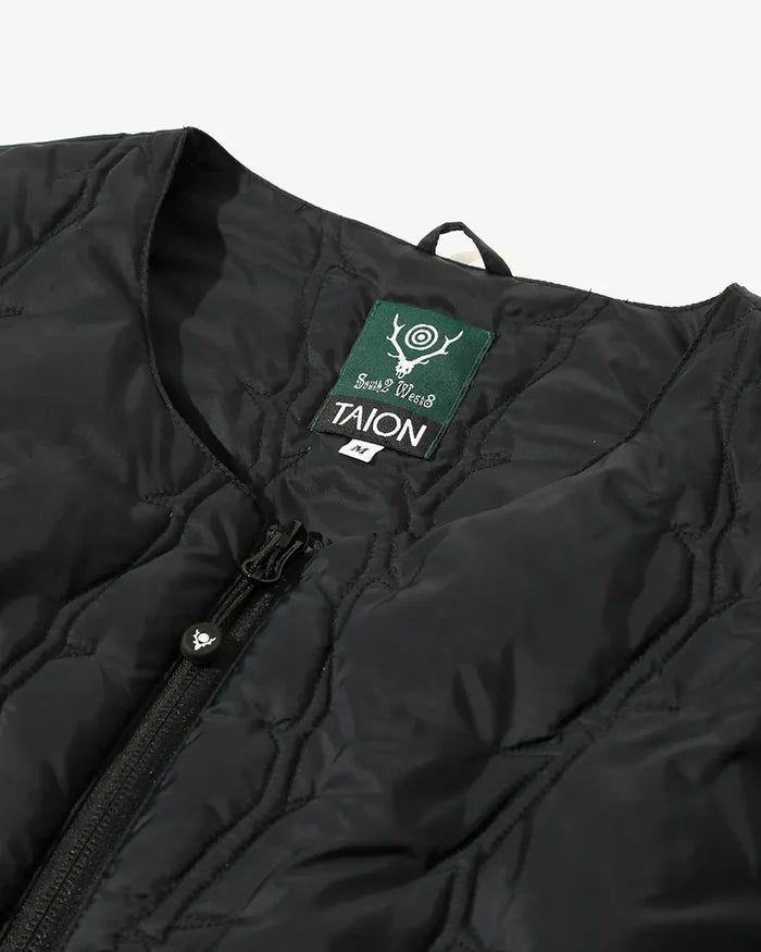 South2 West8 x TAION Crewneck Zip Down Jacket <RW698>