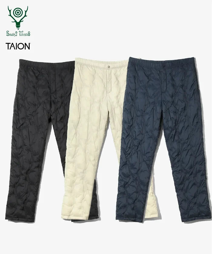 South2 West8 x TAION Down Pants <RW699>