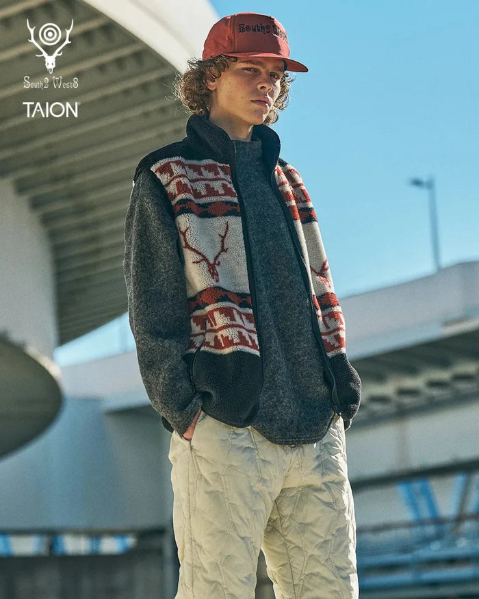 South2 West8 x TAION Down Pants <RW699>