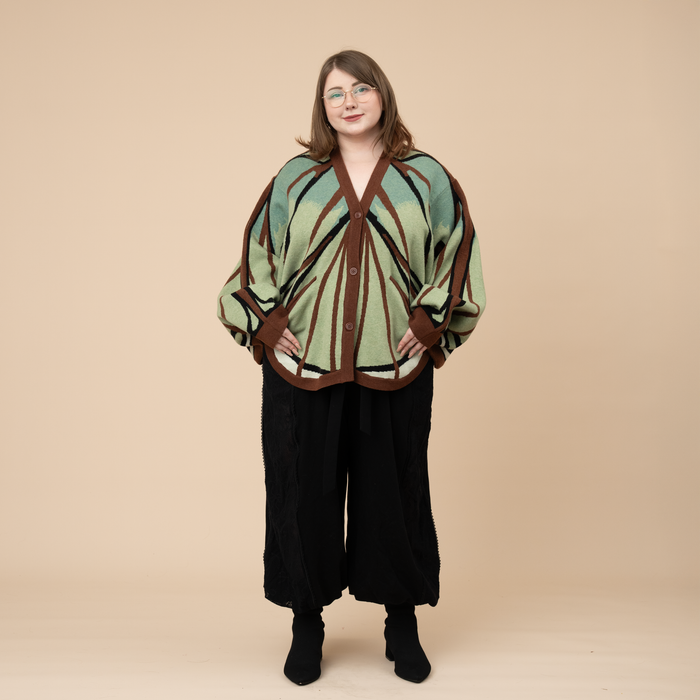 Spanish Moon Moth Cardigan