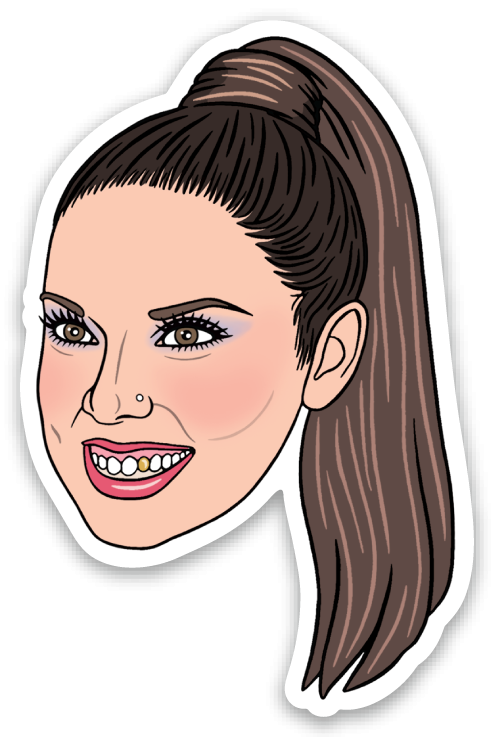 Sporty Spice Sticker