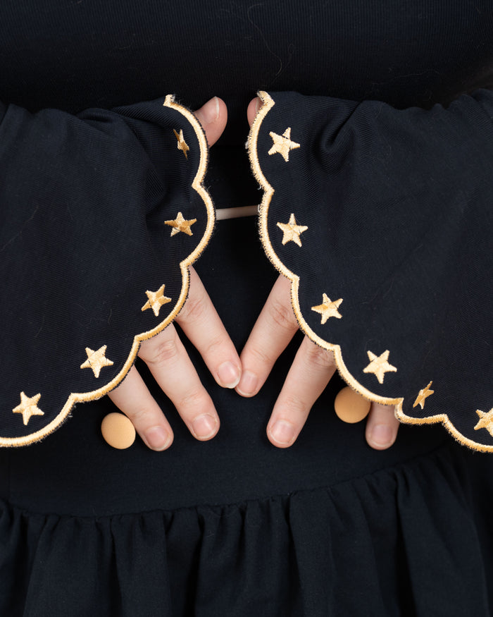 Starry Night Bell Sleeve Top