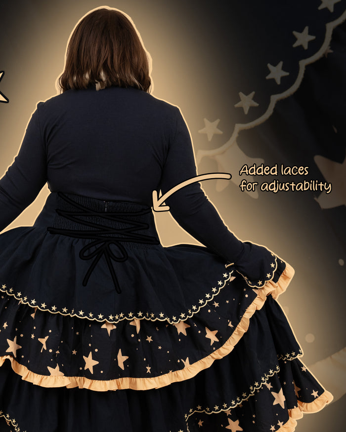 Starry Night Layered Skirt