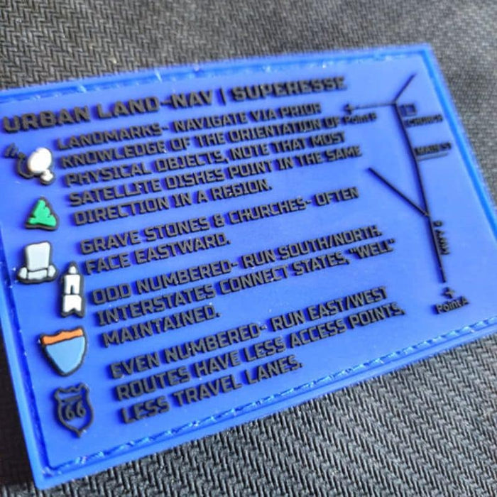 Storage Pocket Patch - Urban Land Navigation