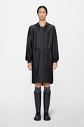 RAINS String W Parka Black Jacket