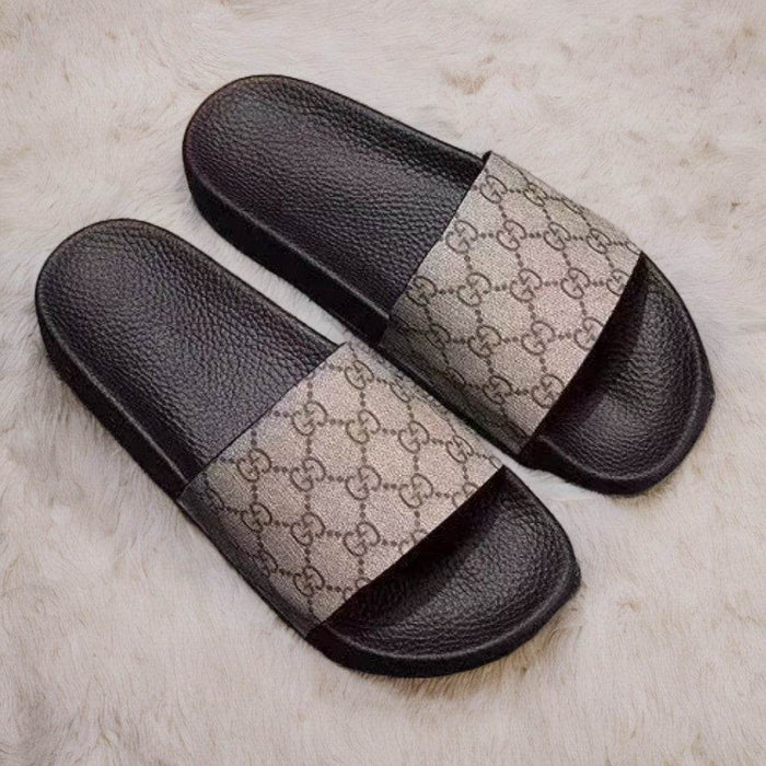 Men’s Gucci slippers Dubai fashion look