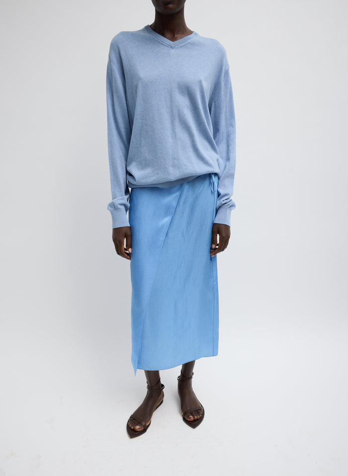 SUMMER SLIP WRAP SKIRT
