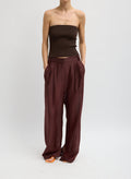 SUMMER VOILE STELLA PANT W/ SLIT DETAIL
