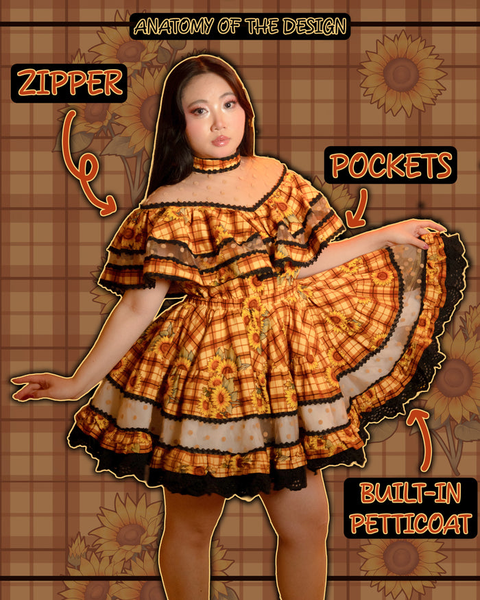 Sunflower Carousel Dress (Pre-Order CLOSED)
