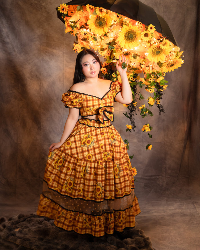 Sunflower Carousel Skirt (Pre-Order CLOSED)