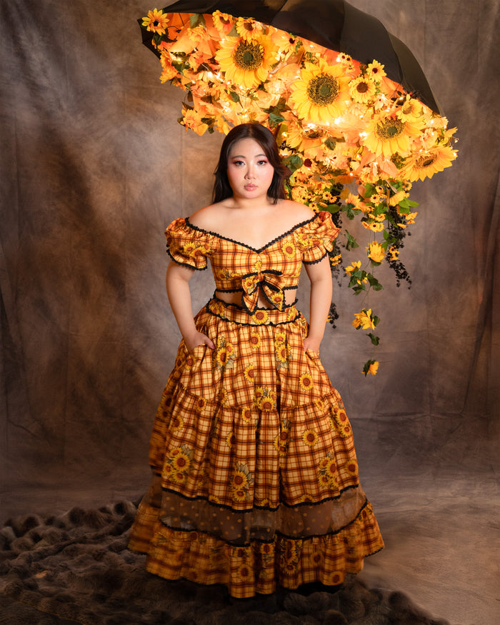 Sunflower Carousel Skirt (Pre-Order CLOSED)