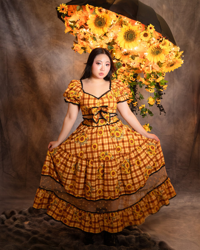 Sunflower Carousel Skirt (Pre-Order CLOSED)