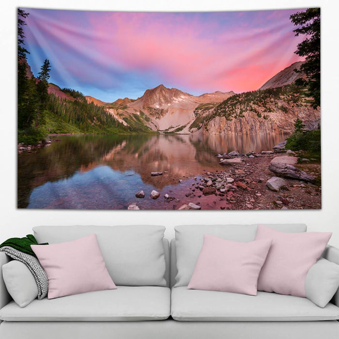 Sunrise at Snowmass Lake by Third Eye Tapestries