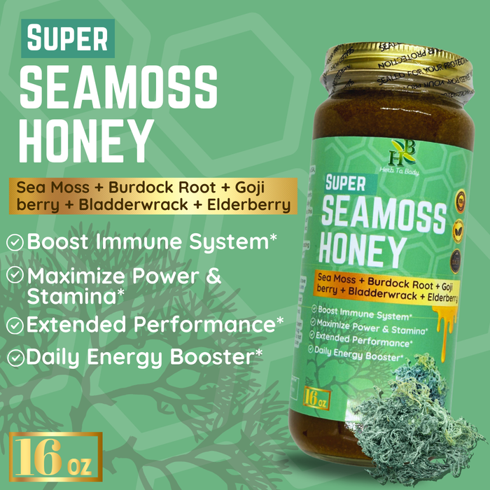 Super Sea Moss Honey - 16oz