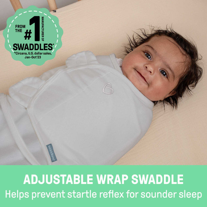 SwaddleMe by Ingenuity All Season Swaddle, Size 0-3 months, 1pk - Dream Wave