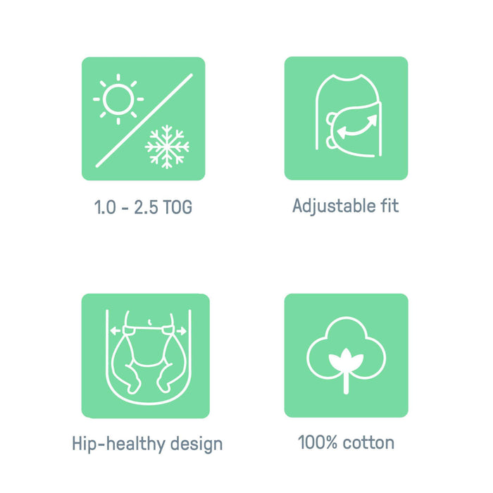 SwaddleMe by Ingenuity All Season Swaddle, Size 0-3 Months, 1pk - Stardust